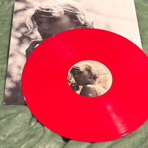 Taylor Swift Folklore Target Exclusive Red Vinyl